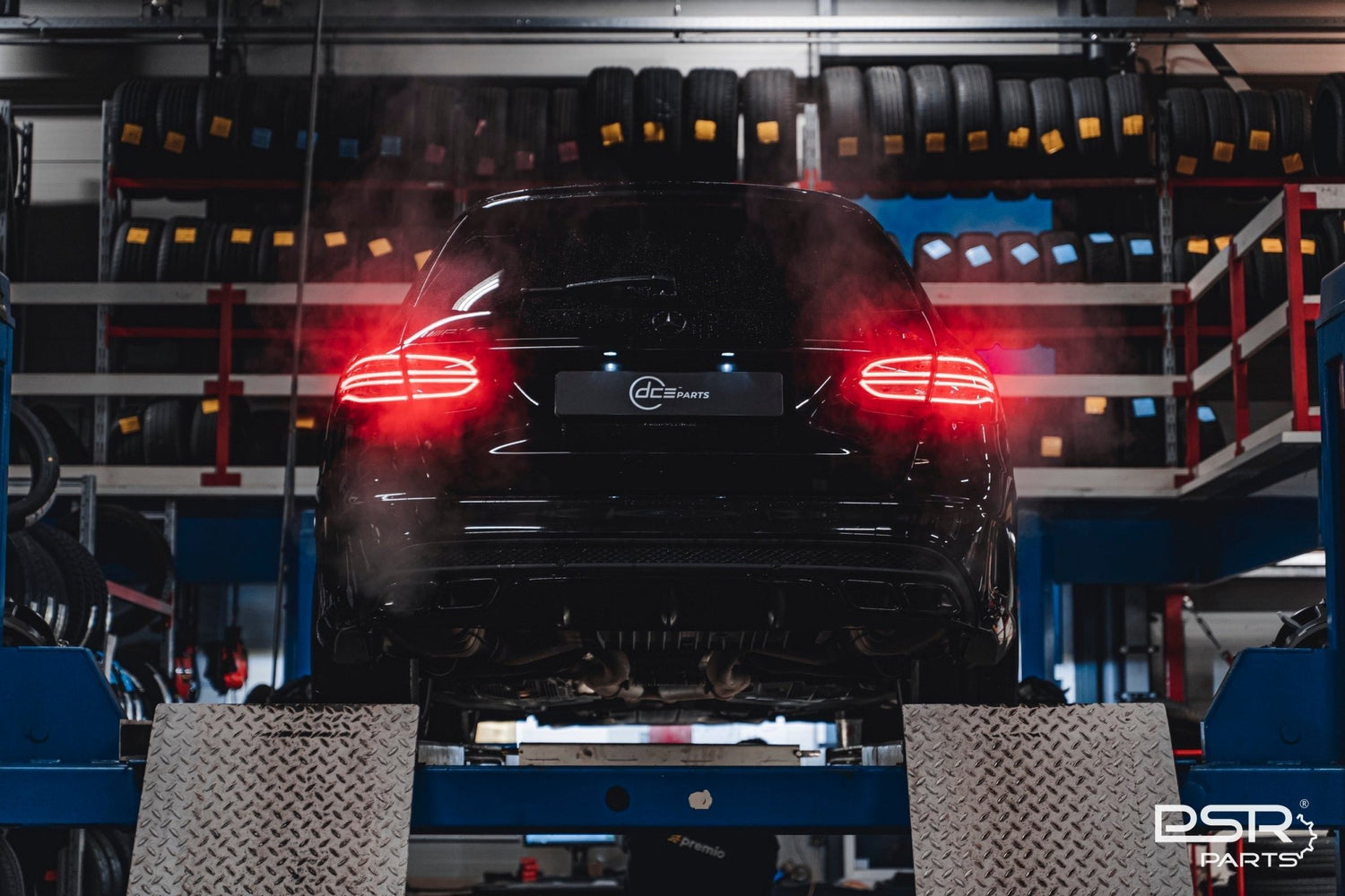 DCE Parts - Mercedes - Benz W205 C63 AMG 4.0L Catless / High Flow Cat Downpipe - Unique Domestic Automotive