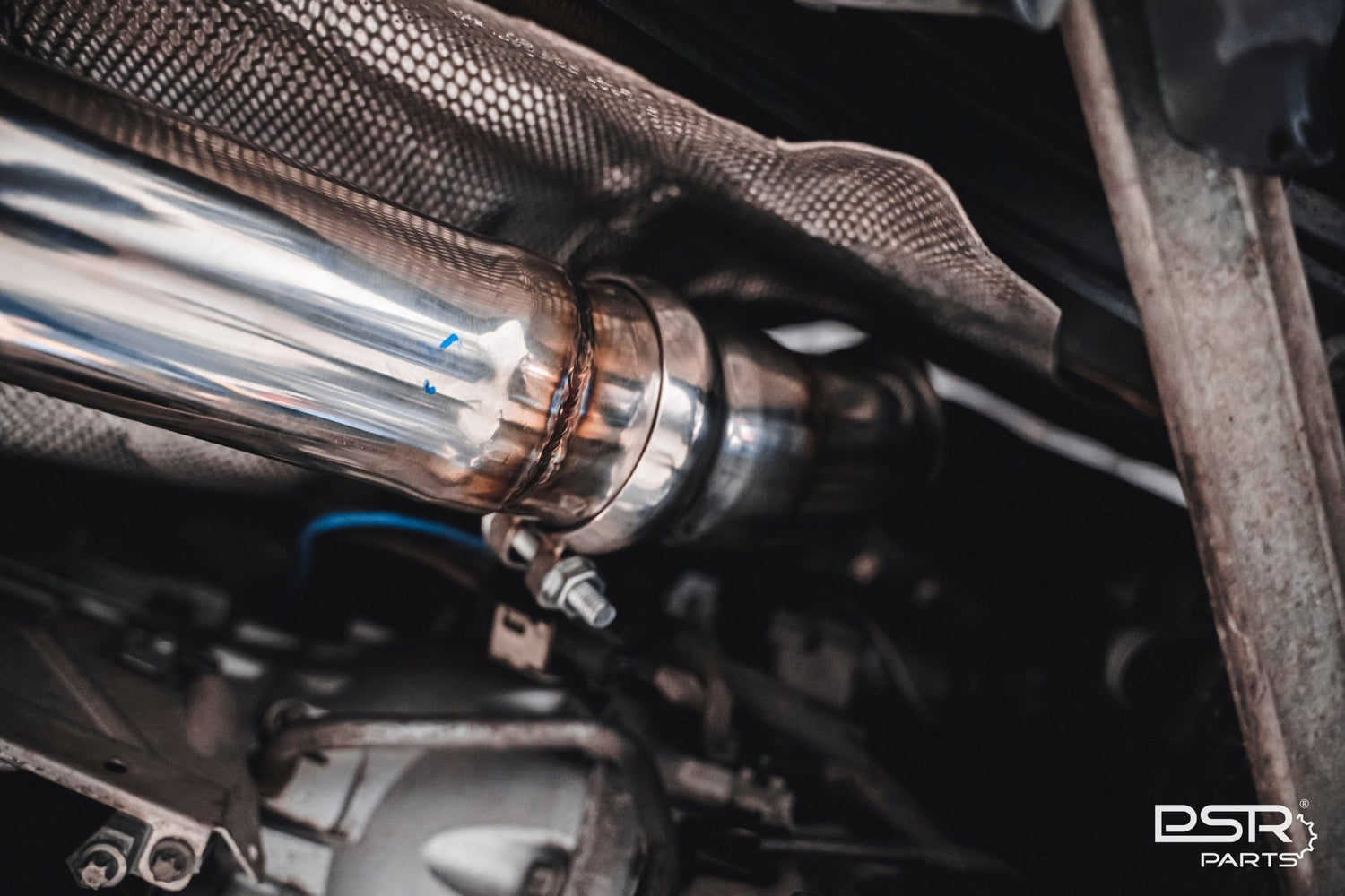 DCE Parts - Mercedes - Benz W205 C63 AMG 4.0L Catless / High Flow Cat Downpipe - Unique Domestic Automotive