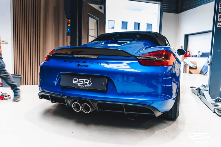 DCE Parts - Porsche 981 Cayman & Boxster 2.7/3.4/3.8 GT4 / Spyder X - Pipe Titanium Style - Unique Domestic Automotive