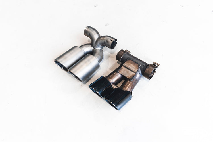 DCE Parts - Porsche 981 Cayman & Boxster 2.7/3.4/3.8 GT4 / Spyder X - Pipe Titanium Style - Unique Domestic Automotive