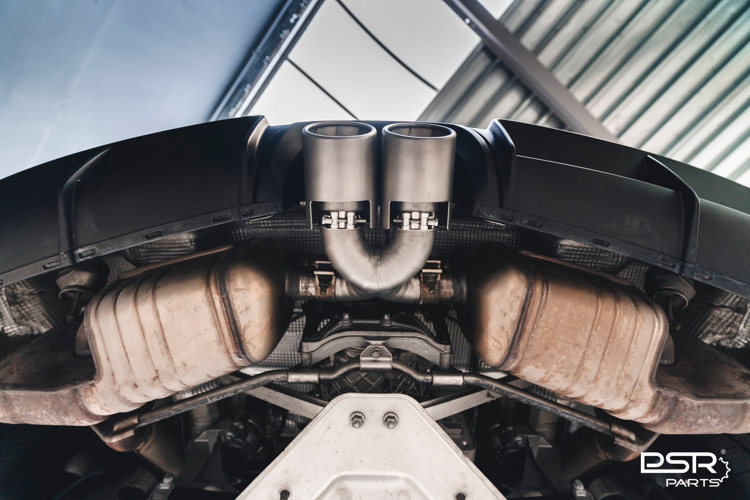 DCE Parts - Porsche 981 Cayman & Boxster 2.7/3.4/3.8 GT4 / Spyder X - Pipe Titanium Style - Unique Domestic Automotive