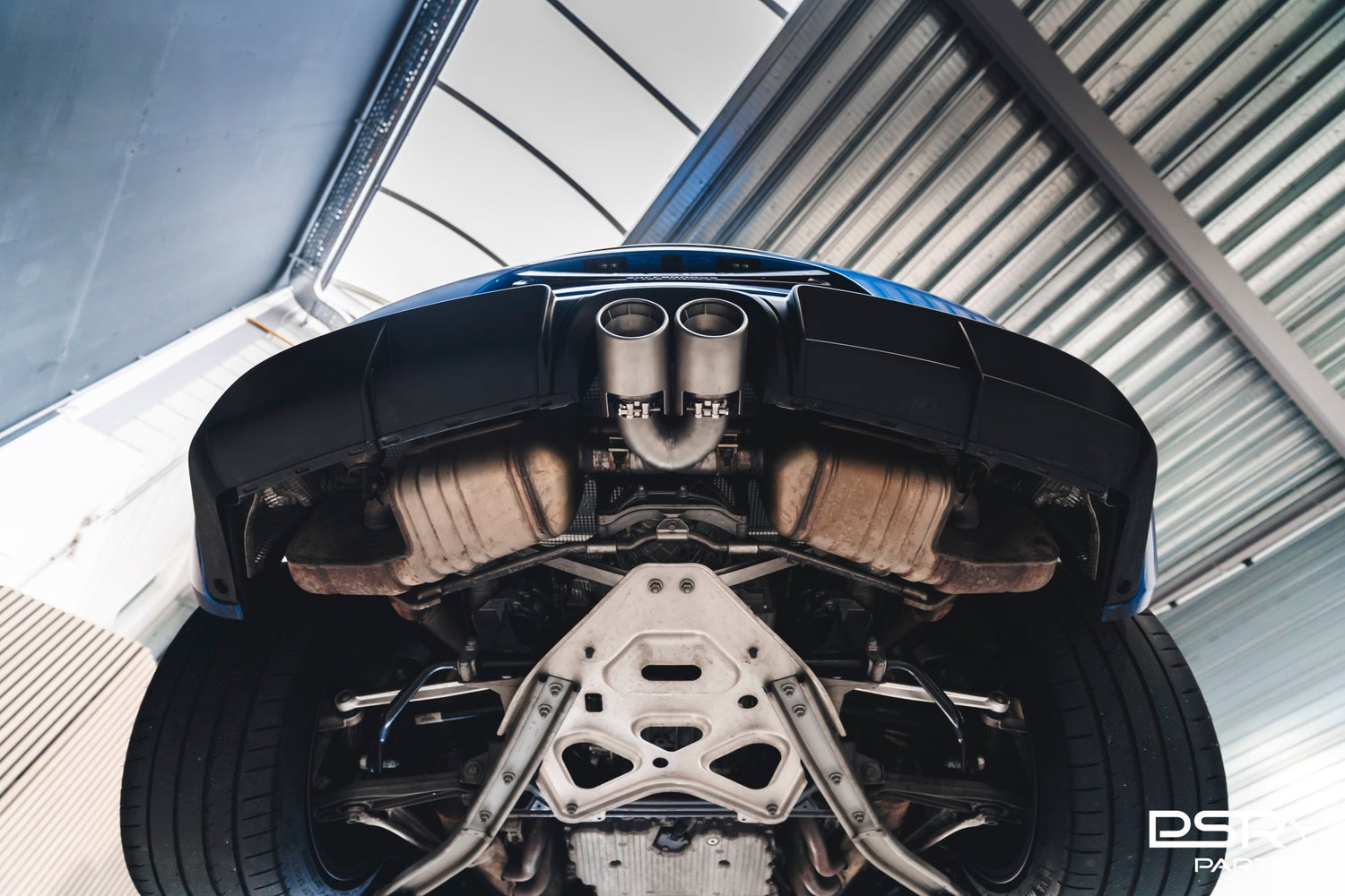 DCE Parts - Porsche 981 Cayman & Boxster 2.7/3.4/3.8 GT4 / Spyder X - Pipe Titanium Style - Unique Domestic Automotive