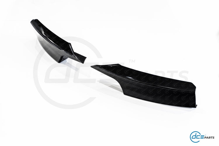 DCE Parts - Splitter Flaps for M - Sport Front Bumper BMW F30 F31 - Gloss Black - Unique Domestic Automotive