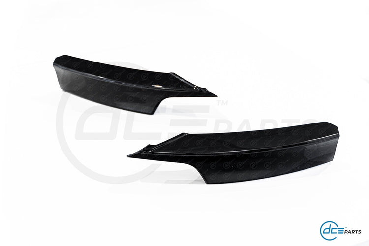 DCE Parts - Splitter Flaps for M - Sport Front Bumper BMW F30 F31 - Gloss Black - Unique Domestic Automotive