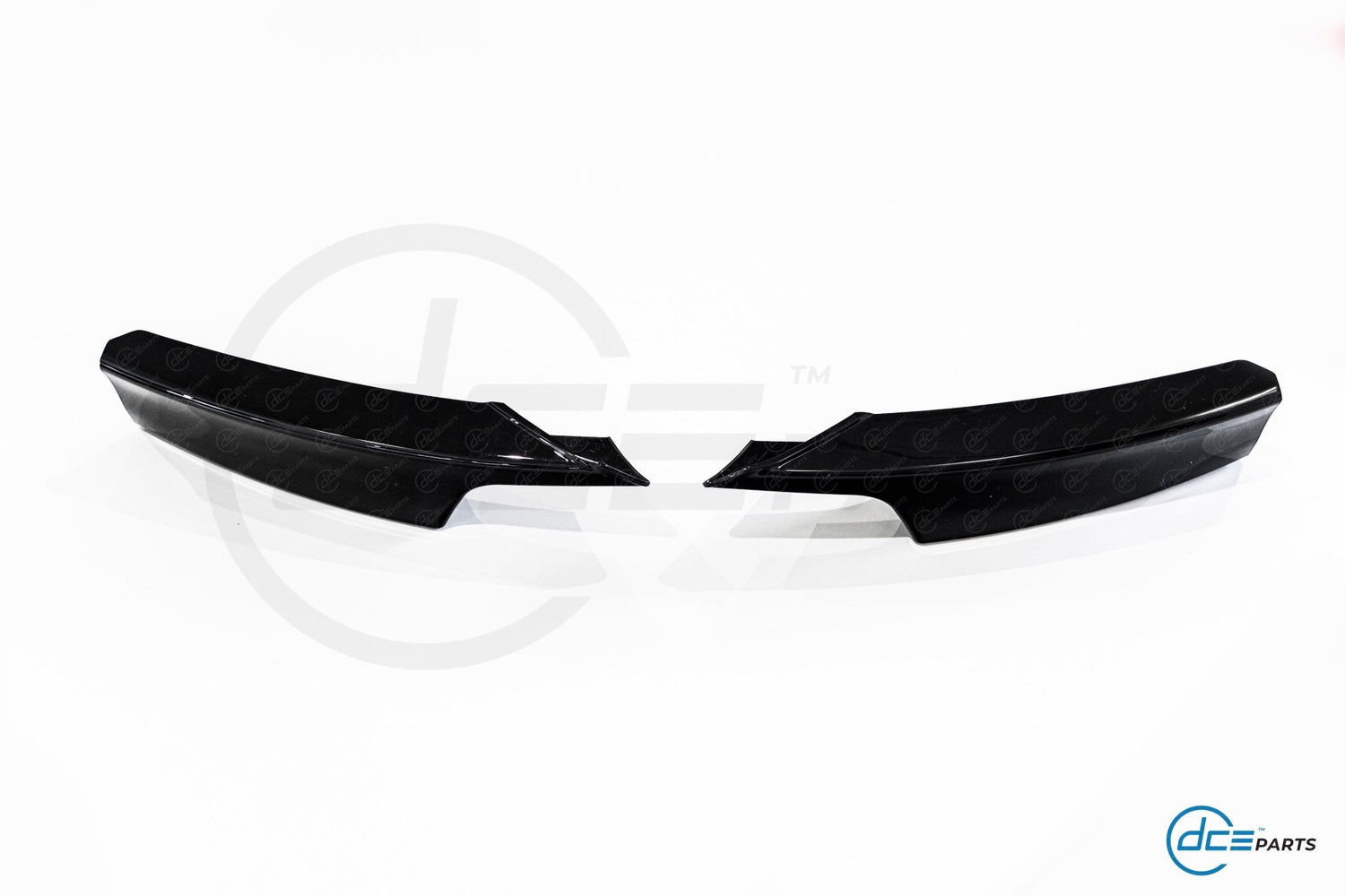 DCE Parts - Splitter Flaps for M - Sport Front Bumper BMW F30 F31 - Gloss Black - Unique Domestic Automotive