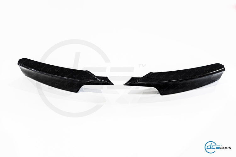 DCE Parts - Splitter Flaps for M - Sport Front Bumper BMW F30 F31 - Gloss Black - Unique Domestic Automotive