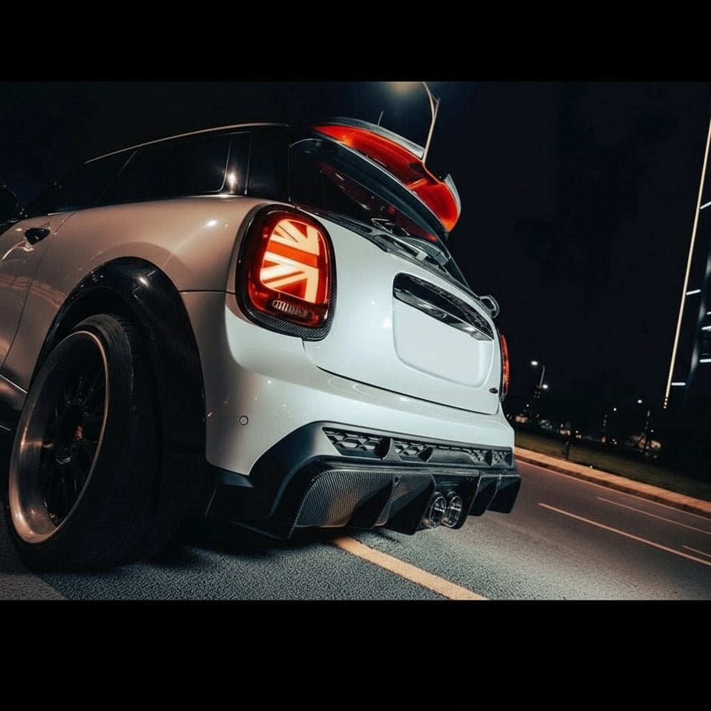 MINI F56 JCW Wing Spoiler Carbon Fiber YISO Design 2015 - 2022 - Unique Domestic Automotive